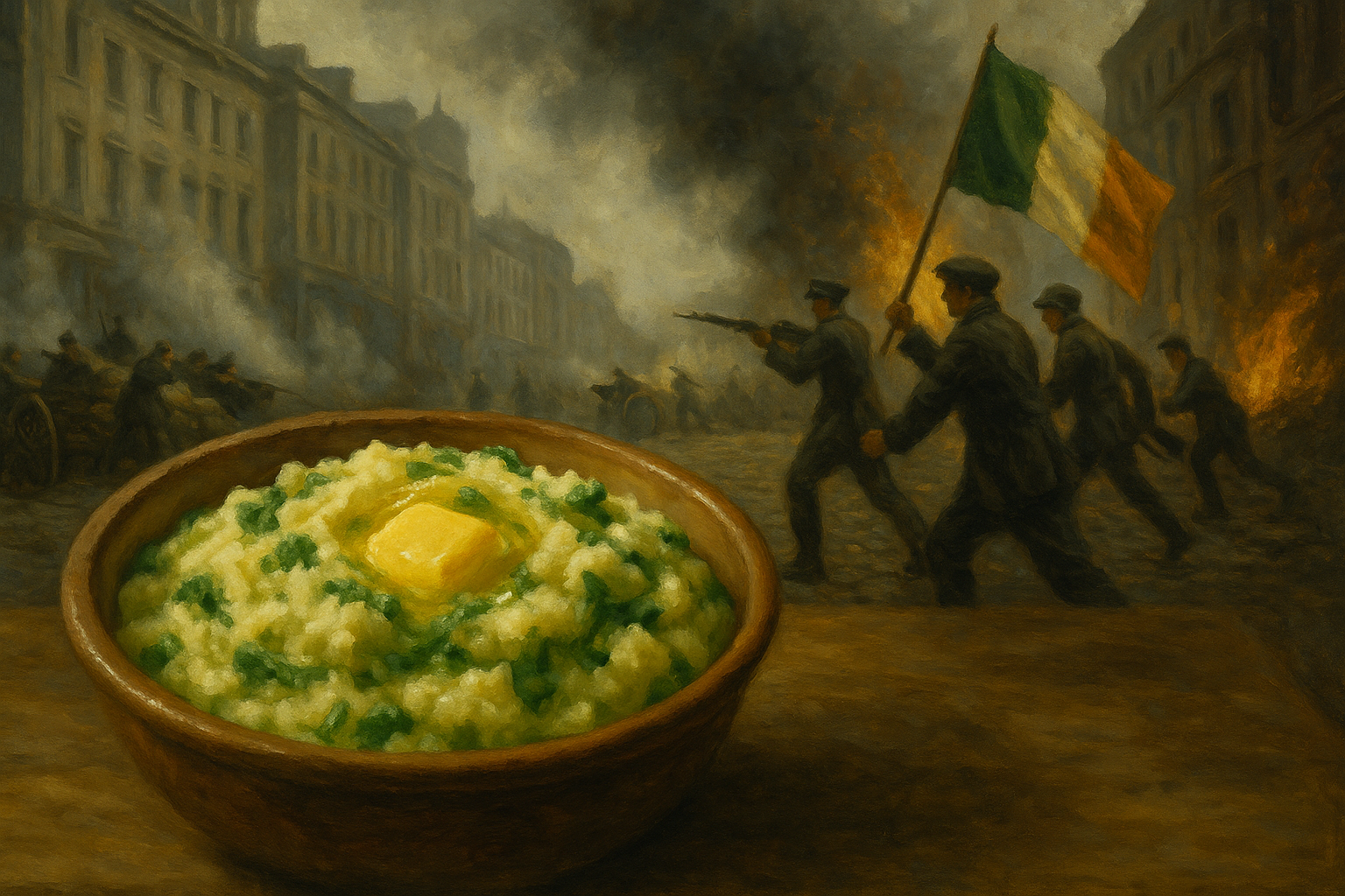 Colcannon Recipe and the Irish Revolution