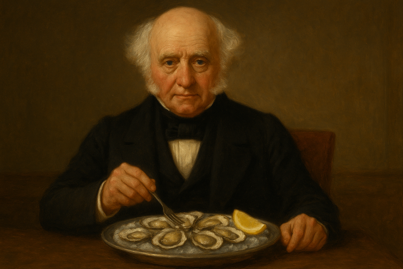 Martin Van Buren’s Favorite Food: Steamed Oysters Recipe
