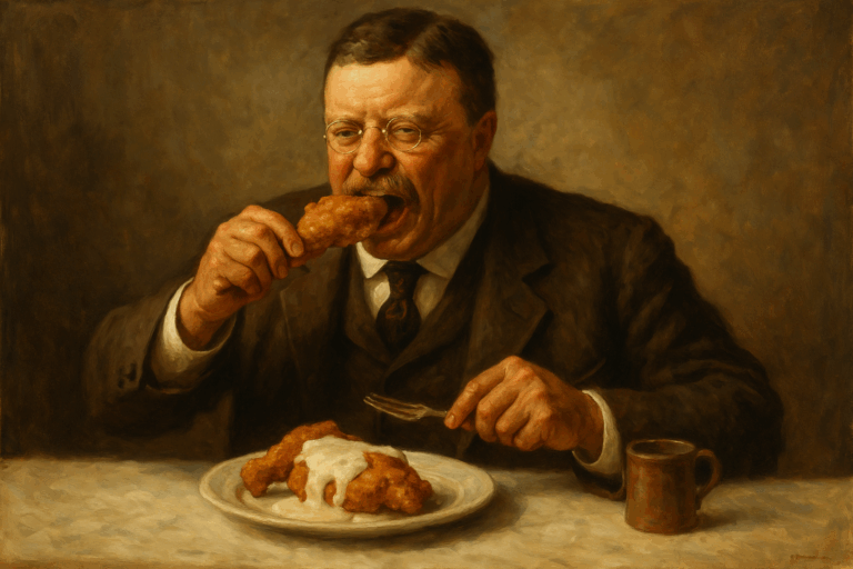 Theodore Roosevelt’s Favorite Food: Country Fried Chicken Recipe