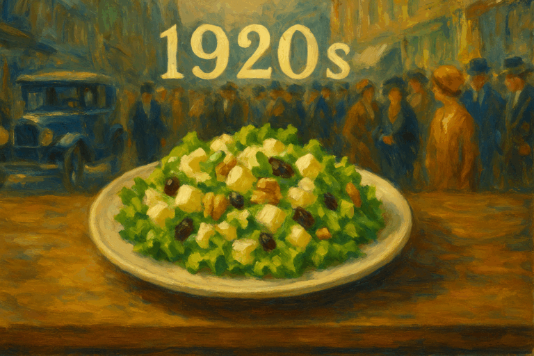 The Most Popular Dish of the 1920s: Waldorf Salad Recipe
