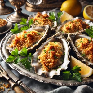 Silver Shell Oysters