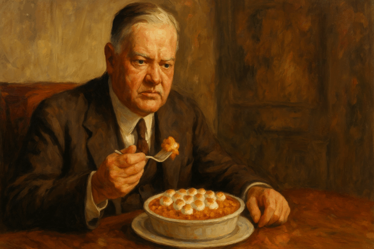 Herbert Hoover’s Sweet Potato Casserole Recipe