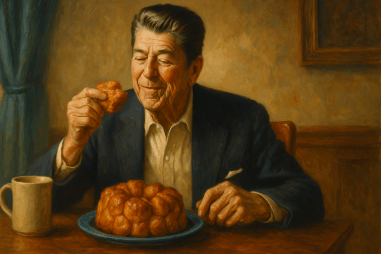 Ronald Reagan’s Favorite Food: Monkey Bread Recipe