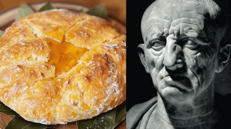 Libum: Ancient Roman Cheesecake