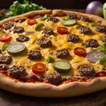 Cheeseburger Pizza