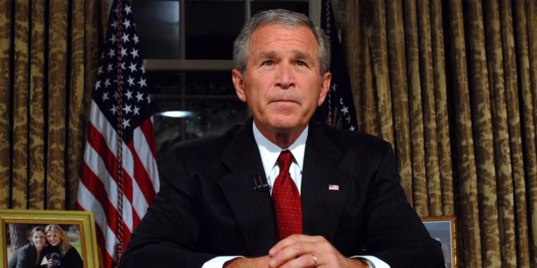 George W. Bush’s Cheeseburger Pizza