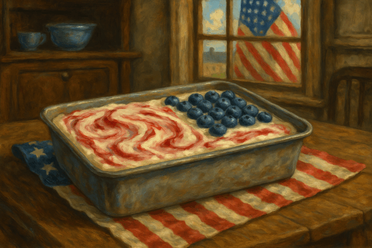 Vintage July 4th Recipe: Red White & Blue Ice Cream (1902)