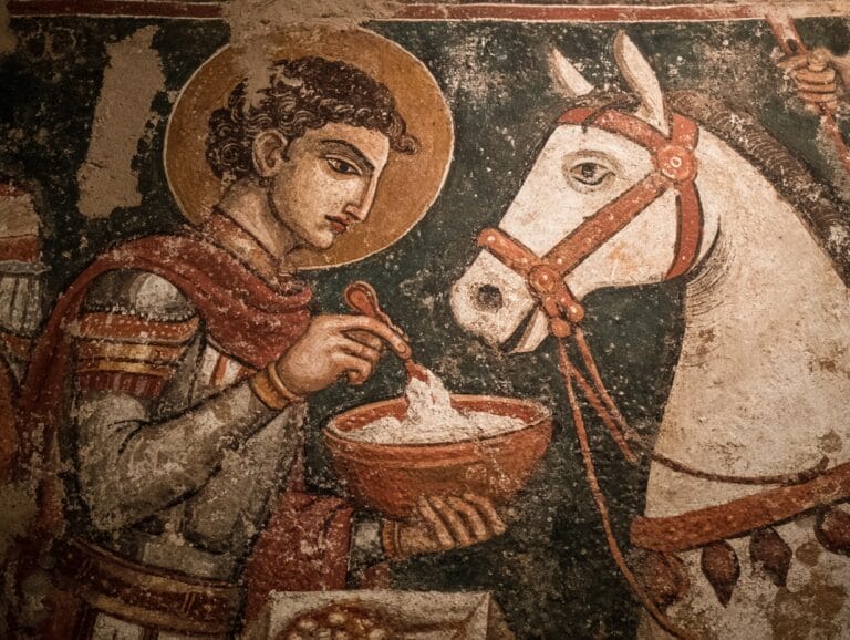 Byzantine Recipe: Lentil & Barley Porridge with Spiced Lamb and Garlicky Yogurt of the Cataphracts