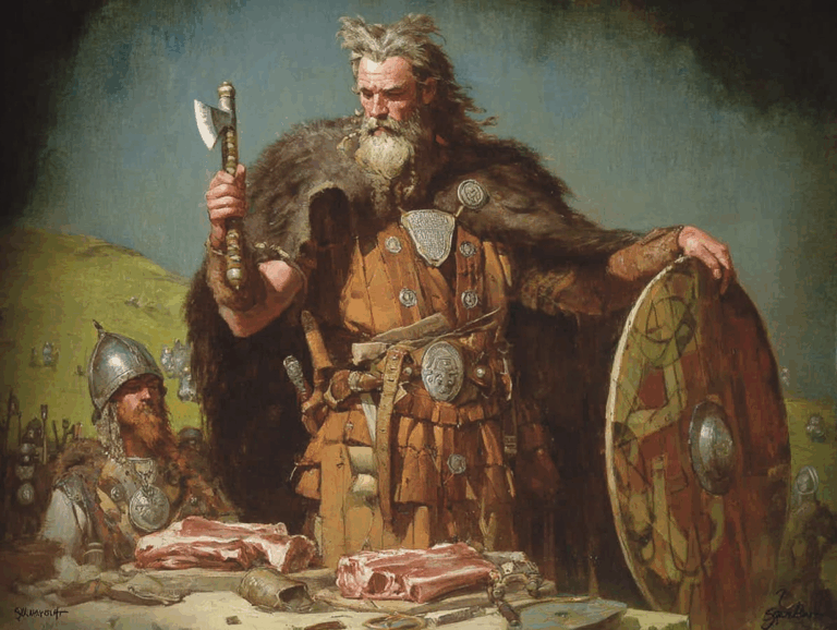 Eating Like an Ancient Celtic Warrior: Honey Garlic Glazed Ribs