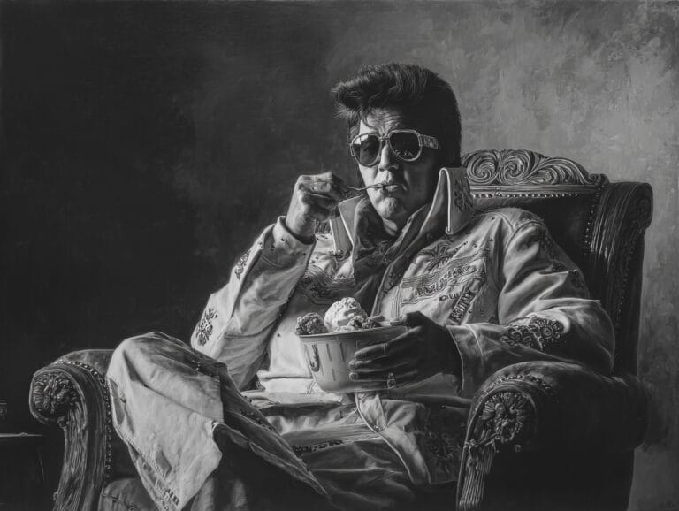 The Last Meal of Elvis Presley: Cookies and Ice Cream Fit for a King