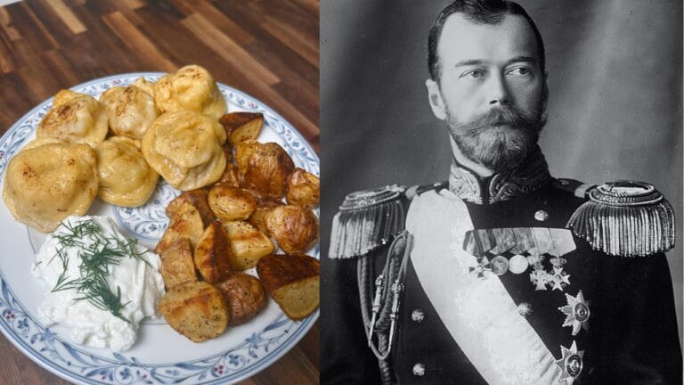Dinner with the Last Tsar: Nicholas II’s Pelmeni & Roasted Potatoes